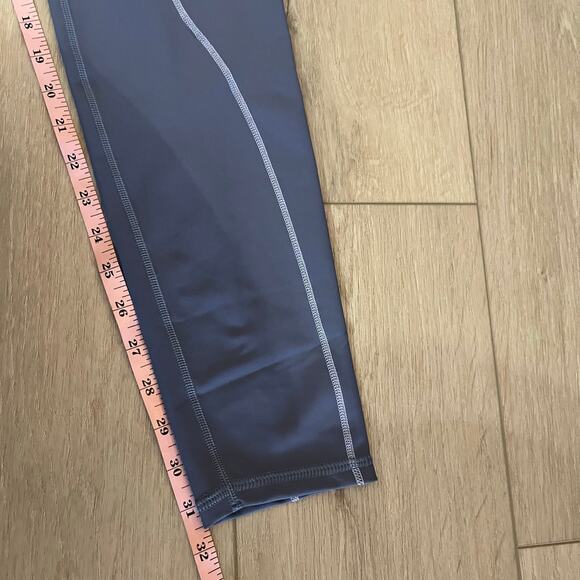 Old Navy Women’s Blue Dusk High Waist Powersoft 7/8 Leggings Sz L Tall - Picture 10 of 11